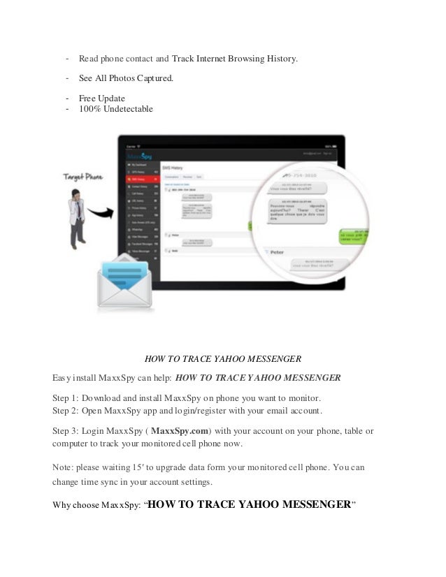 3 Steps To Hack yahoo messages Without Access Phone